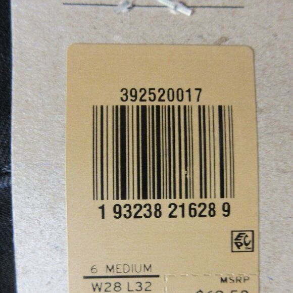 LEVI'S Classic Bootcut Jeans Womens 6 (28x32) Mid Rise Black Stretch Denim 3 NWT - Picture 9 of 15